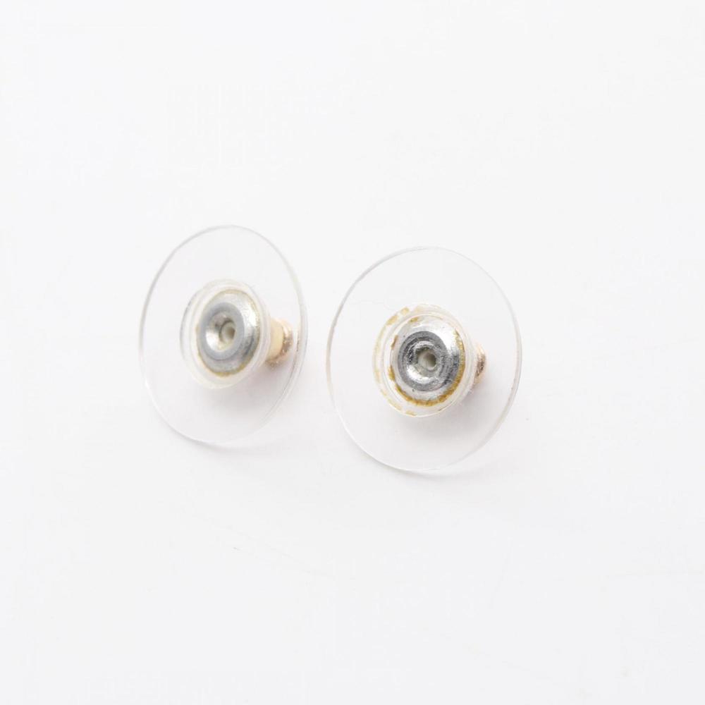 CHANEL Gold Logo Earrings - Picture 6 of 6